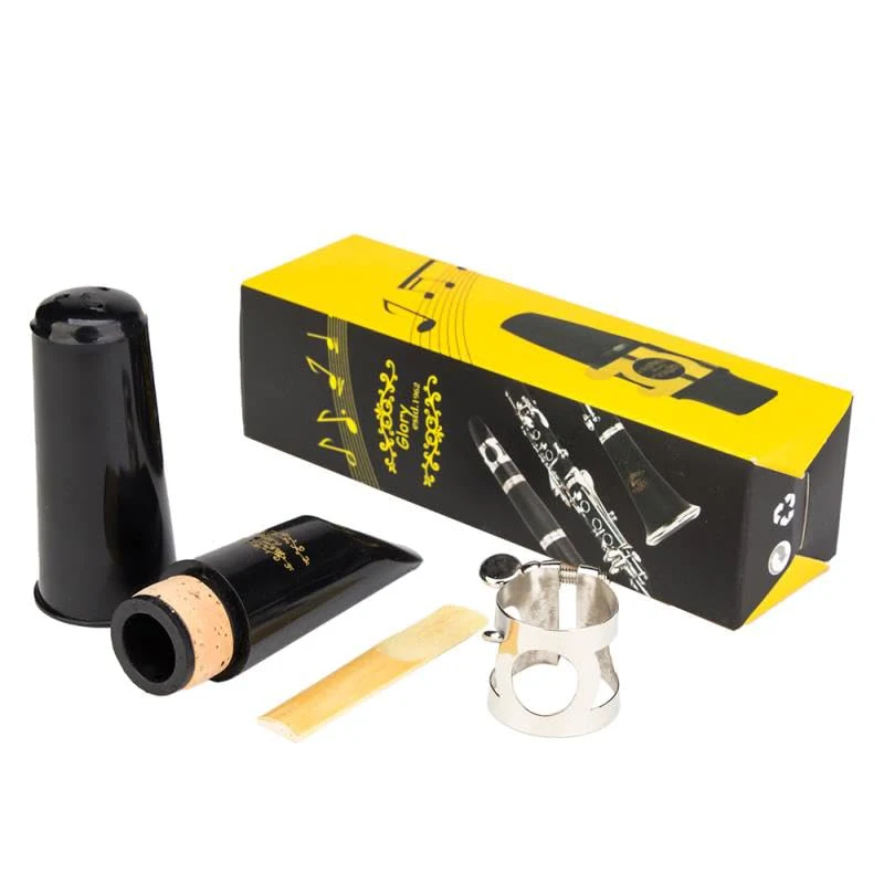 Glory Clarinet Mouthpiece Kit with Ligature,one Reed and Plastic Cap~black, Click to See More Colors - Image 9