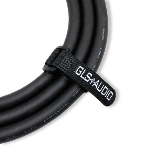 GLS Audio Speaker Cable 1/4 inch to 1/4 inch - 12 AWG Professional Bass/Guitar Speaker Cable for Amp - Black, 25 Ft. 25 feet - Image 4