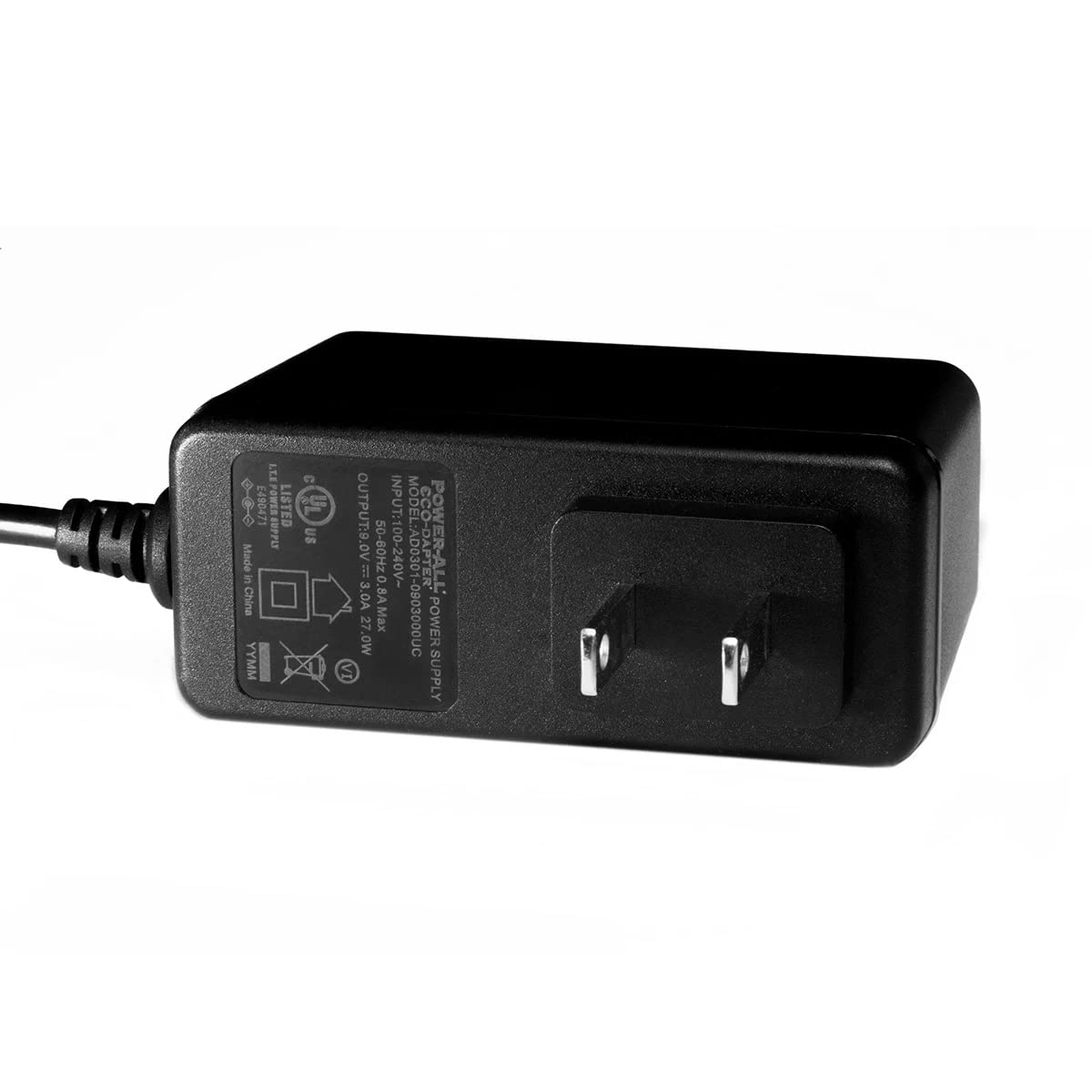 Godlyke Eco-Dapter Guitar Effects Pedal Power Supply (PA-9ECS), Black - Image 5