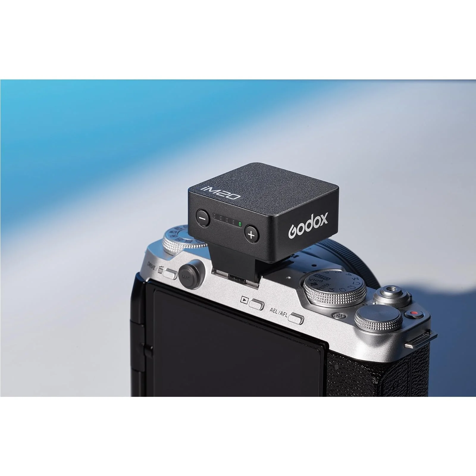 GODOX iM20 Mini Flash for Camera w/Built-in Battery, Conpact & Portable GN10/470 mAh USB-C Charging & Universal Hot Shoe Compatible with Sony zve10,zv1,a7iii/Ricoh gr3,gr3x/Fujifilm f1, NOT for ZV-1F Black - Image 8