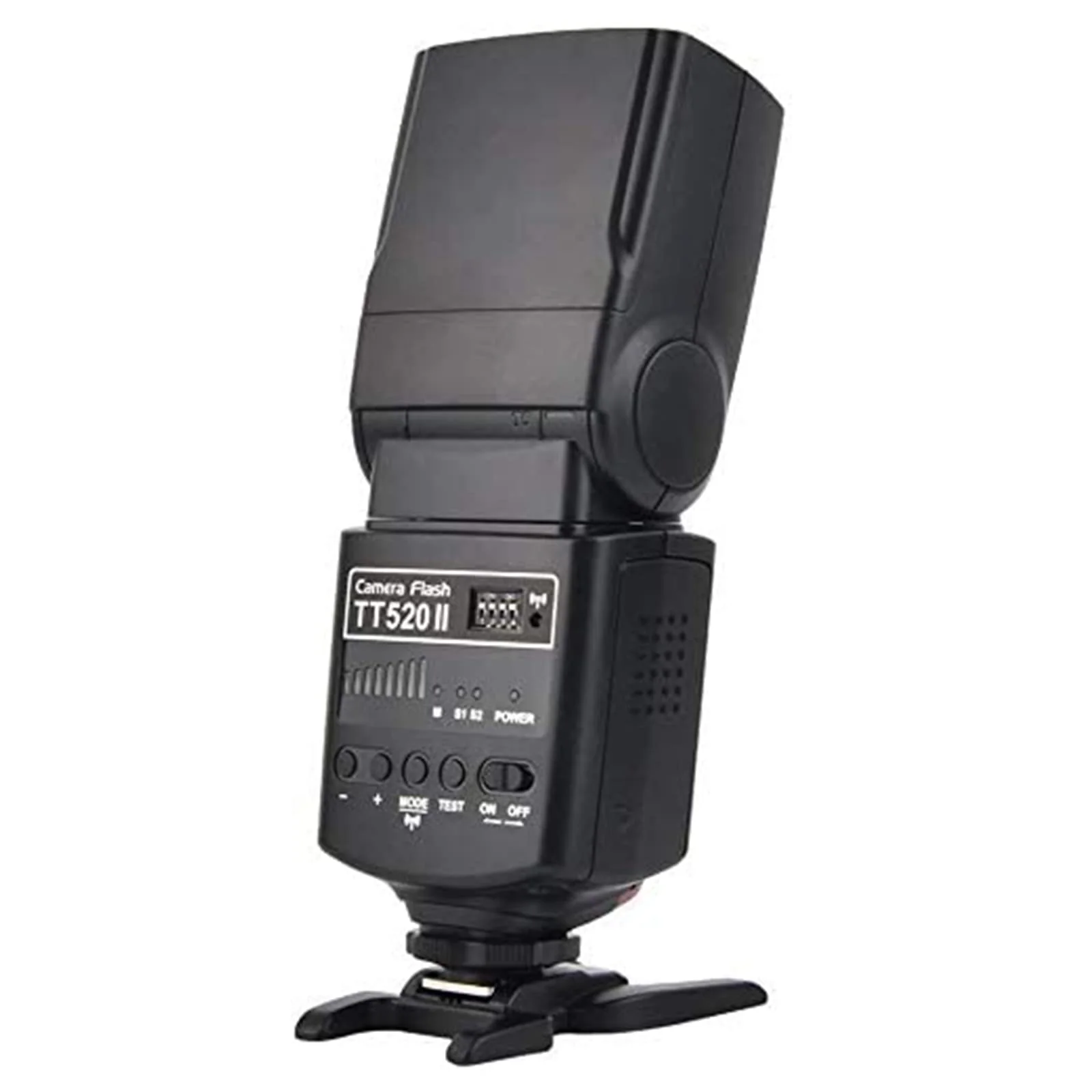 Godox TT520II Wireless Transmission Flash Speedlite - Built-in Receiver and RT Transmitter Compatible for Canon Nikon Panasonic Olympus Pentax and Other DSLR Cameras with Standard Hot Shoe - Image 2
