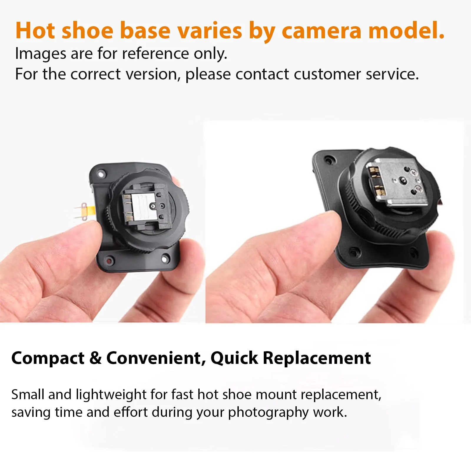 Godox V100S Hot Shoe Replacement, Upgraded Metal Flash Speedlight Mounting Foot Repair Part for Sony Cameras V100S Hot Shoe For Sony - Image 7