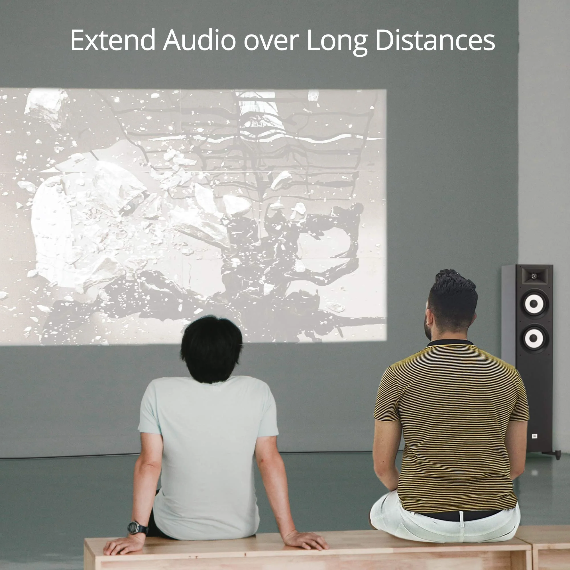 gofanco Coaxial/Optical Toslink Digital Audio Extender Over CAT5e / CAT6 Ethernet Balun – 984ft (300m) Extension, PoC, 5.1-Channel, Dolby Digital 5.1, DTS 5.1, DTS-HD, PCM, Compact (AudioCATExt) - Image 8