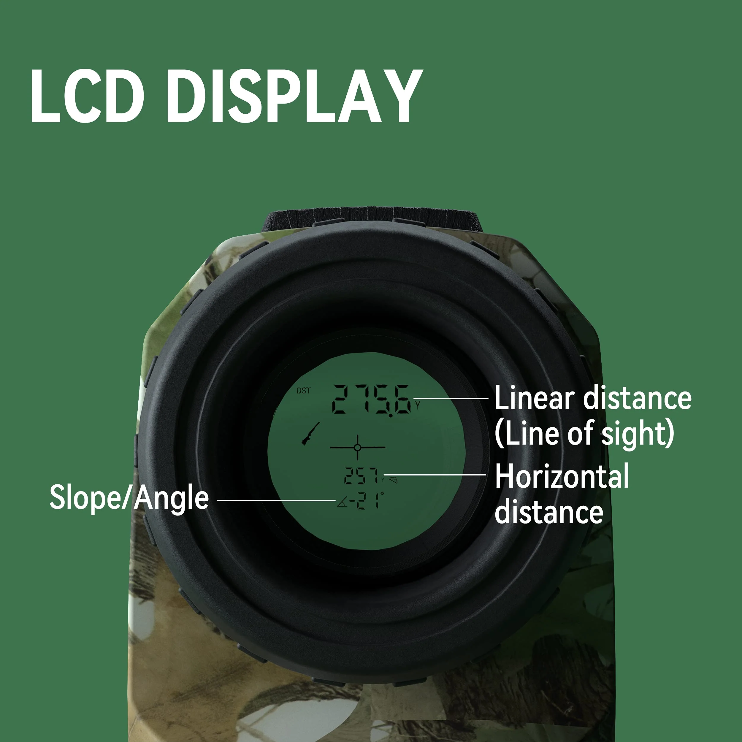 Gogogo Sport Vpro Laser Rangefinder for Hunting Range Finder Distance Measuring with Mode Continuous Scan GS60-1000 - Image 7