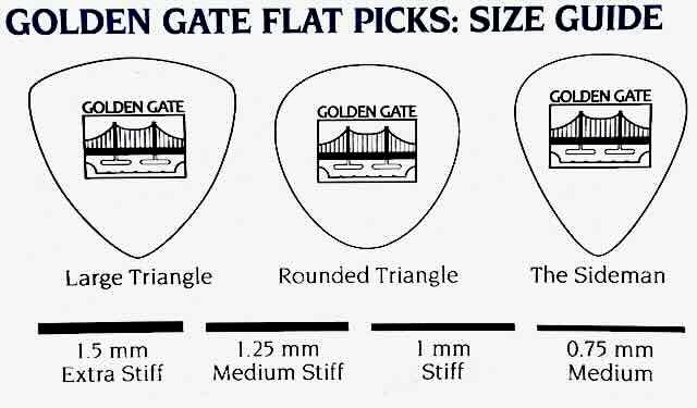 Golden Gate Guitar Picks (MP-127),Clown Confetti,Rounded Triangle X-Stiff - Image 3