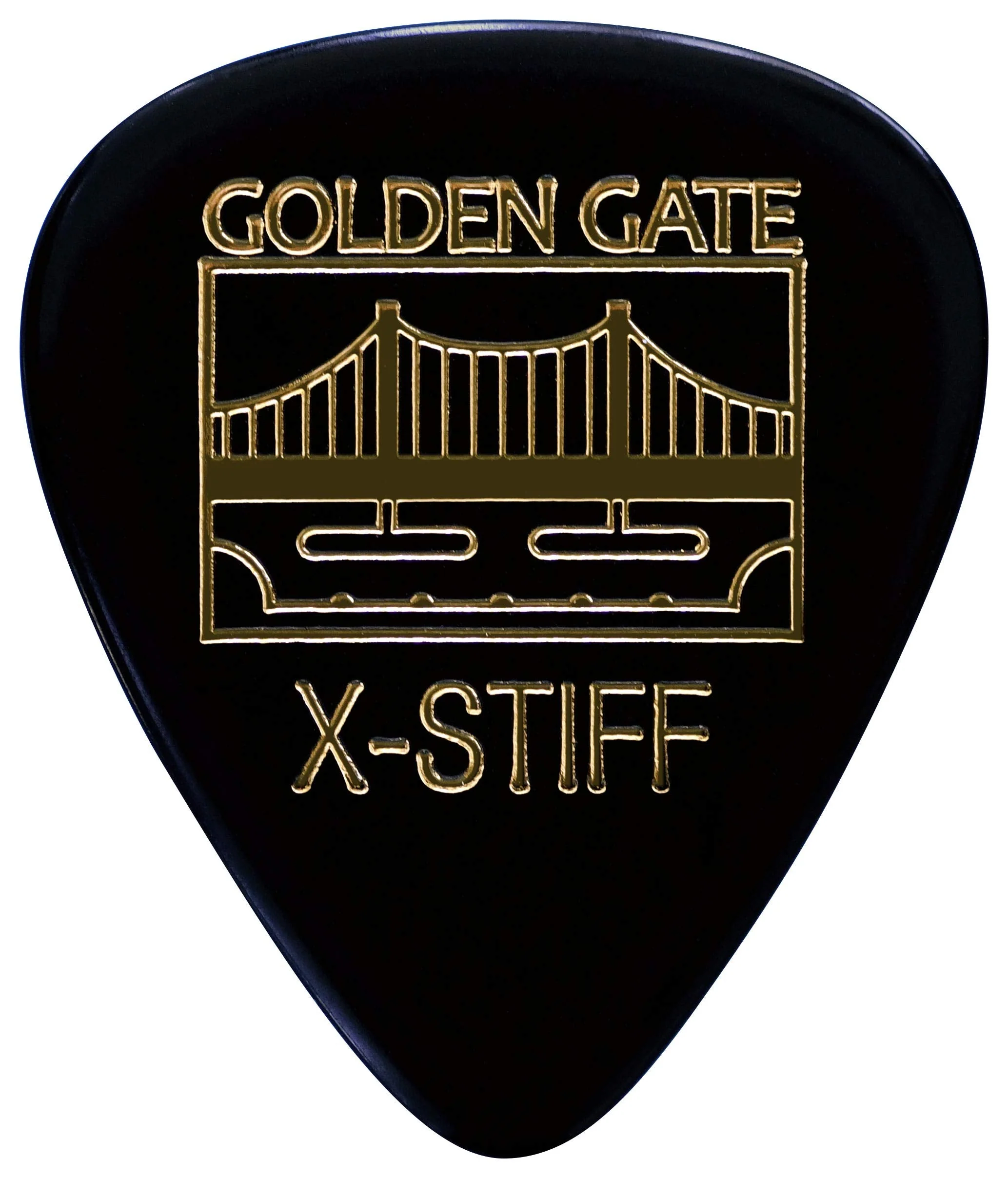 Golden Gate Guitar Picks (MP-143), Black