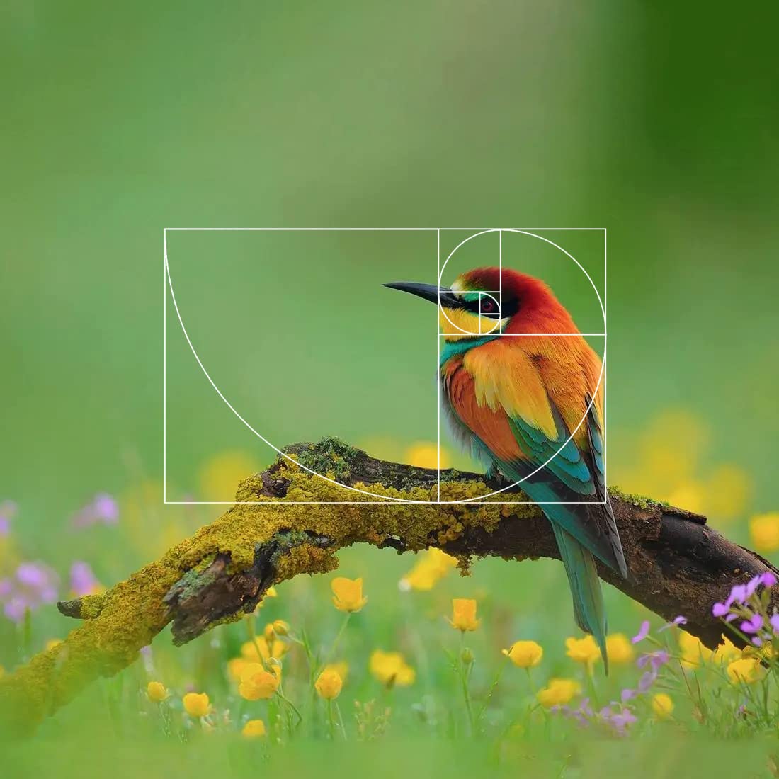 Golden Ratio Viewer,2 Pack Portable Fibonacci Composition View Finder,Photography Scale Viewing Tool,Credit Card Size 2 pack - Image 6