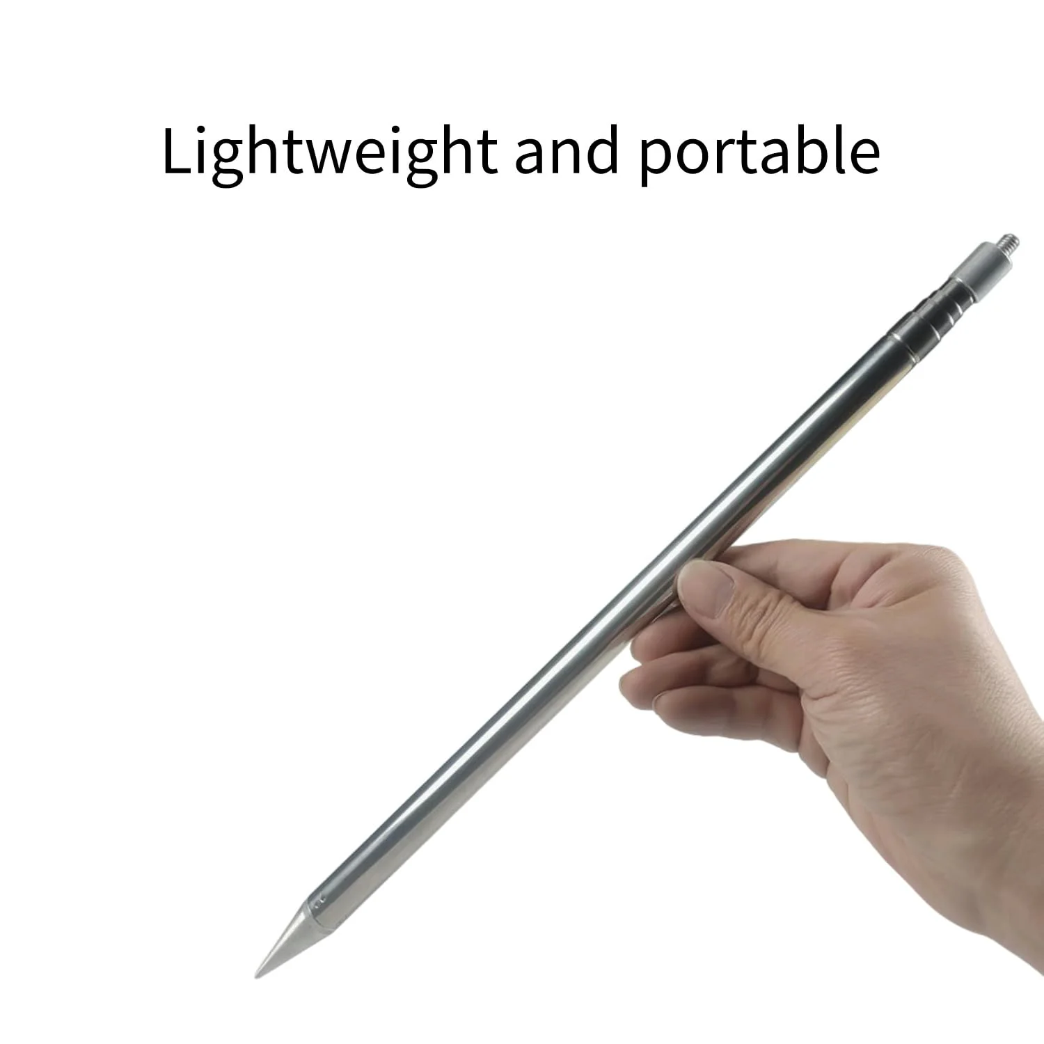 Golf Monopod Selfie Stick, Portable Phone Camera Spike Stake for Recording Your Golf Swing, Golf Phone Holder for Training Aid, Golf Swing Camera Pole Mount - Image 4