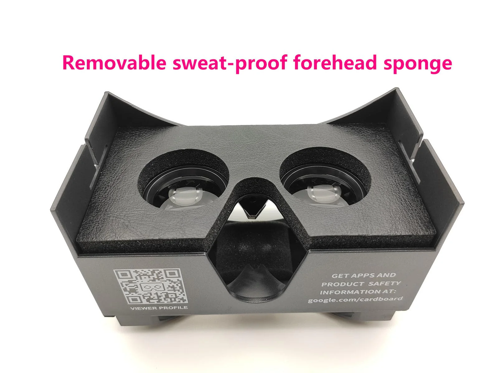 Google Cardboard VR,VR Headsets Virtual Reality Glasses and Comfortable Head Strap for All 4-6.8 Inch Full Screen Smartphones - Image 3