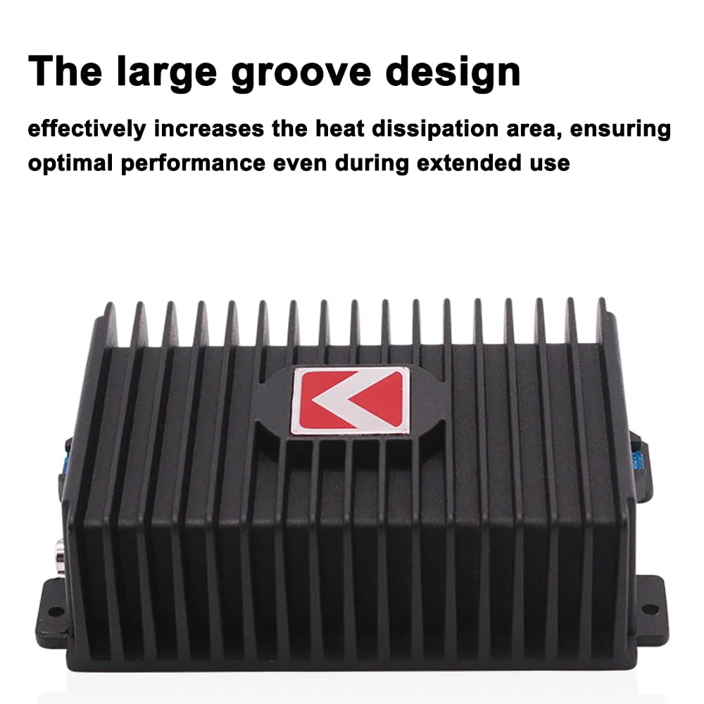 GoolRC 4-Channel Full-Range Amplifier, 80Wx4 Audio Modification Power Amplifier Digital Sound Processor Class A/B for Android Car Player - Image 4