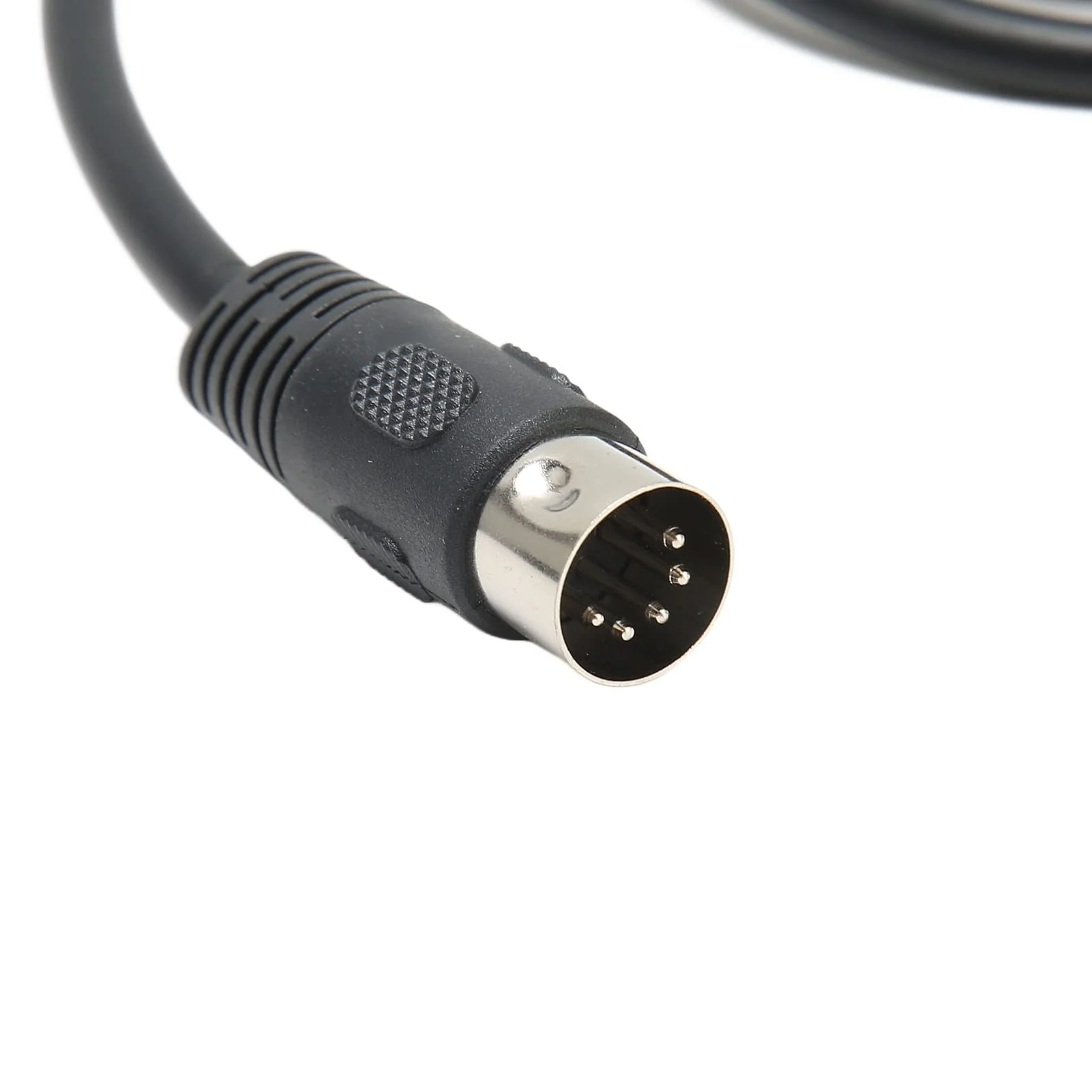 GOWENIC 6.35mm Male to MIDI Din 5Pin Male Cable, 90 Degree 6.35mm Male to MIDI Din 5Pin Male Cable, for 6.35mm Interface Professional Sound Microphones to MIDI Interface Devices - Image 8