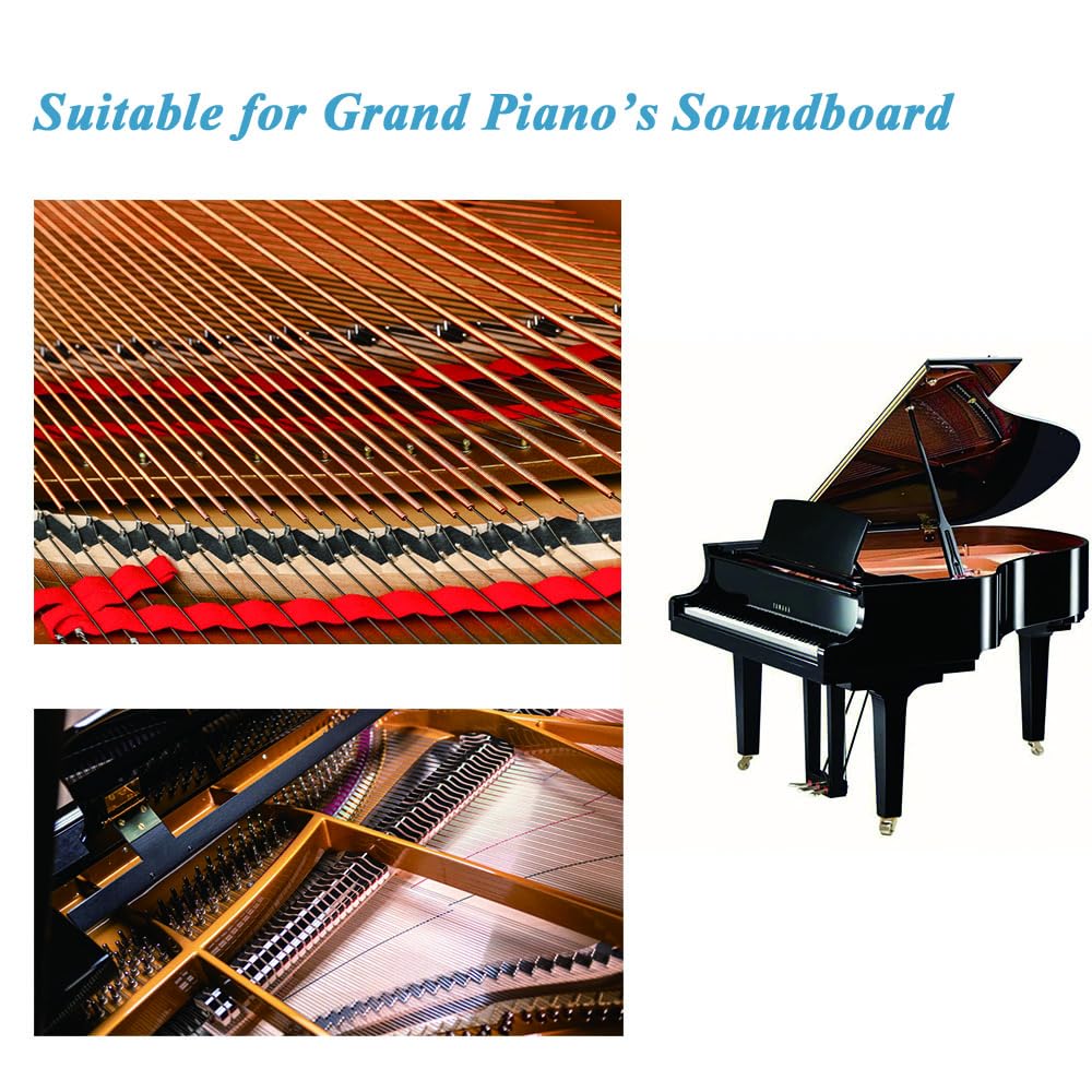 Grand Piano Soundboard Cleaner Acoustic Grand Piano Cleaning Tools Piano Cleaning Helper 2 Sizes Extendable - Image 5
