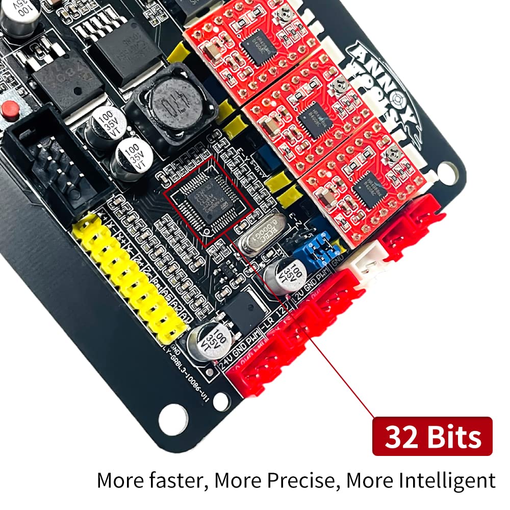 GRBL1.1 32Bit 3-Axis Stepper Motor Control Board with Double Y Axis Drive Control Board for CNC Laser Engraver - Image 4