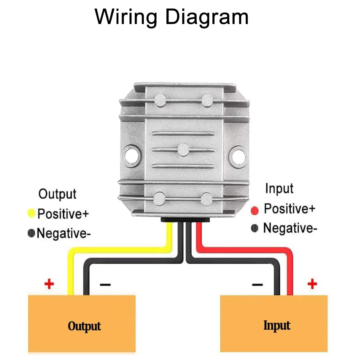 Greluma 1 x Waterproof DC-DC 12V Voltage Stabiliser DC 8V-40V to 12V 3A 36W Automatic Step-Down Voltage Regulator Power Converter - Image 6