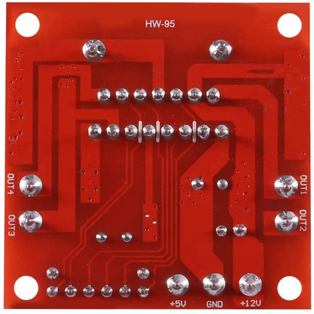 Greluma L298N Motor Drive Controller Board Module Double H Bridge DC Stepper for Arduino Pack of 4 - Image 4