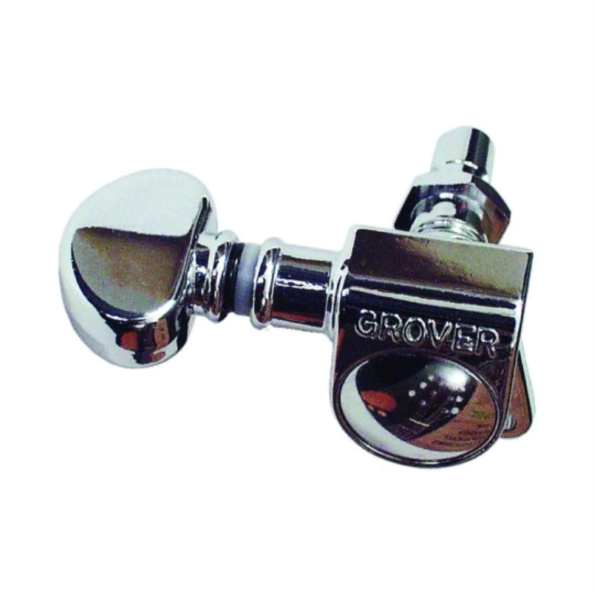 Grover 406C Rotomatic Mini 3 per Side Self Locking Machine Heads, Chrome Grover - Image 3