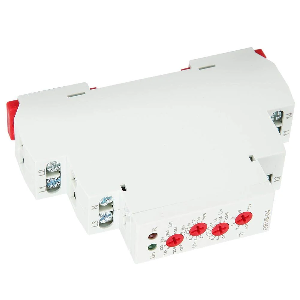 GRV8-04 M265 Voltage Relay 3-Phase Voltage Monitoring Relay Phase Sequence Phase Failure Protection - Image 7