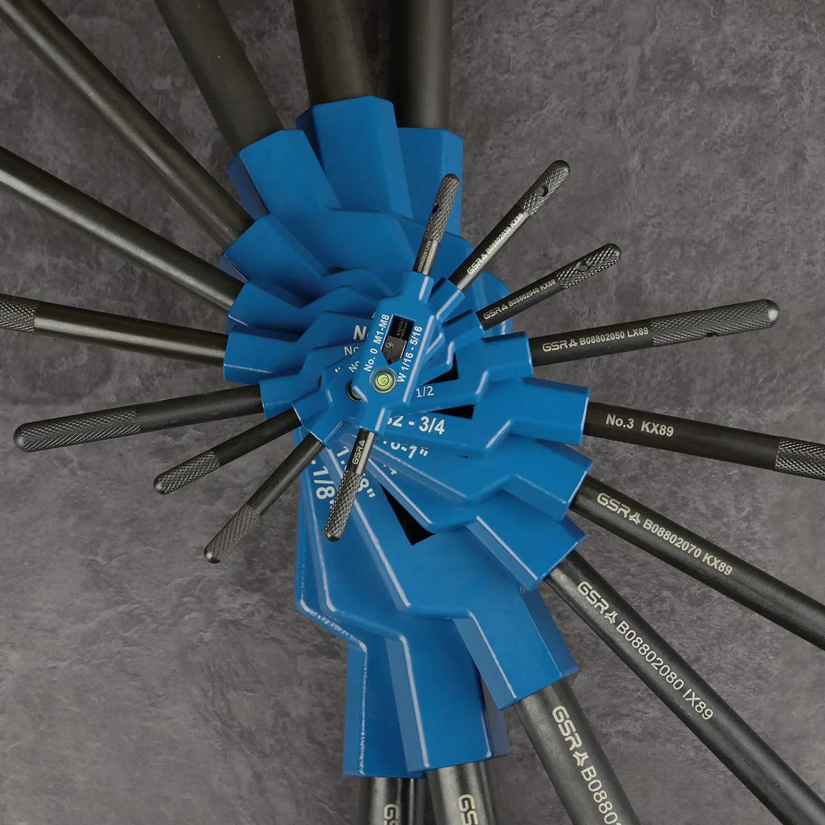 GSR Steel Tap Wrench with Center Eye | Size 2 (M4-M12) | Adjustable Tap Holder with Square Shank | Stainless Steel | Burnished Handles | Hand Tap Tool Holder ‎Nr. 2 | M4- M12 | BSW 5/32-1/2 | BSP G1/8 - Image 6