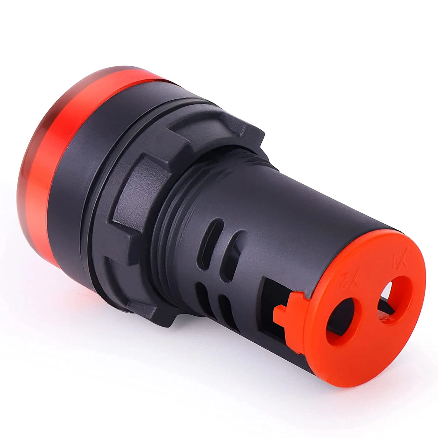 GTIWUNG Pack of 10 AC DC 24 V Energy-Saving LED Indicator Signal Light, LED Indicator Light, Control Light, 22 mm Thread - Image 2