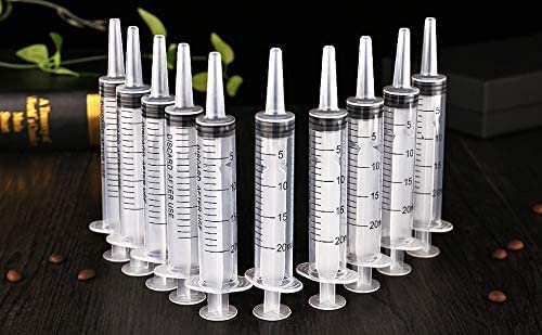 Gufastoe Pack of 30 20 ml Syringes with Protective Caps for Small Pet Feeding Industrial Precision Application Pack of 30 - 20 ml - Image 6
