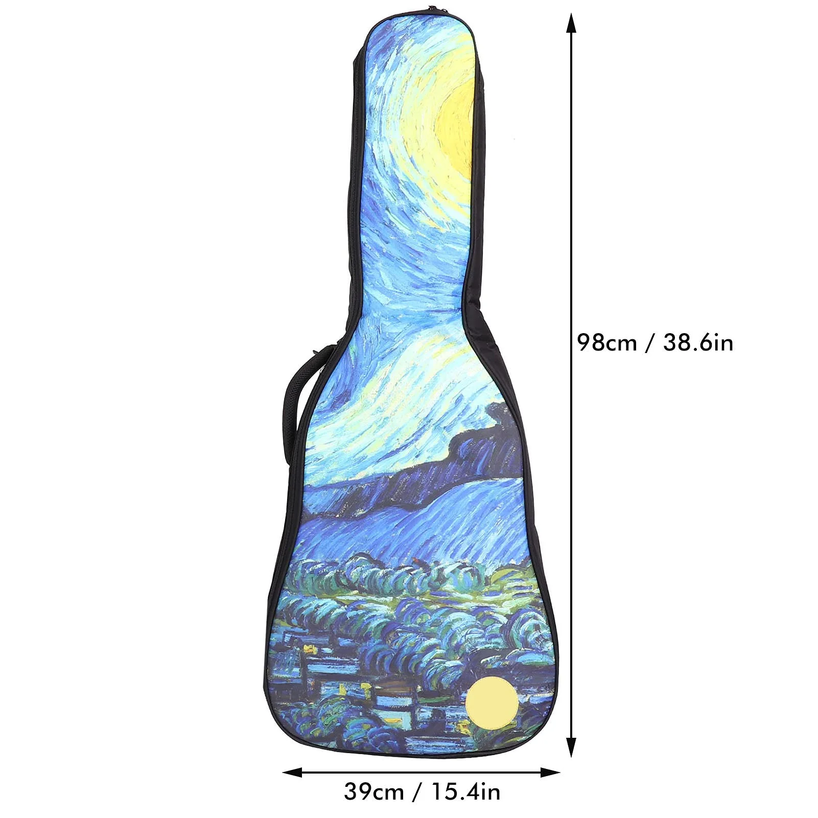 Guitar Bag, Exquisite Musical Instrument Storage Durable Guitar Accessories Soft Case for Storage(36 inches) - Image 8