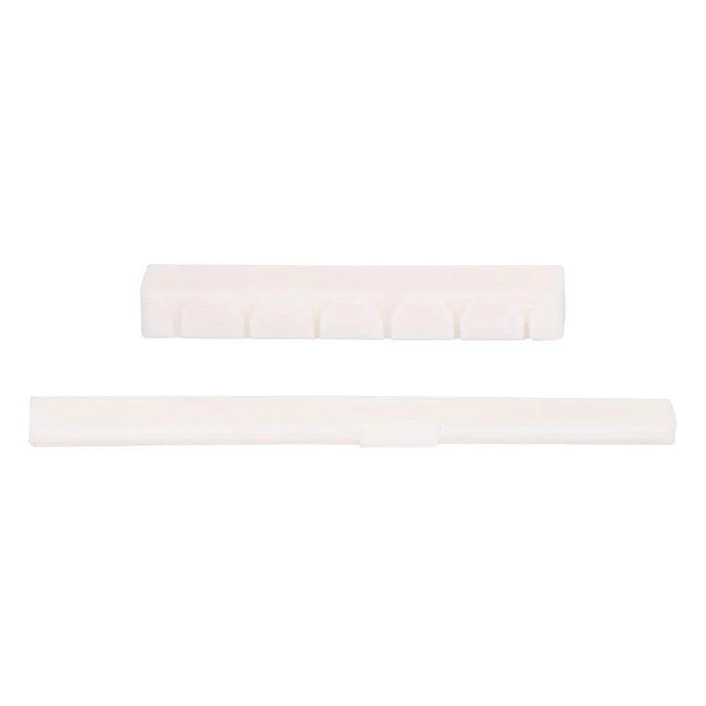 Guitar Bridge Kit, Wooden Classical Bridge Bone Guitars Nut Saddle Replacement - Image 5
