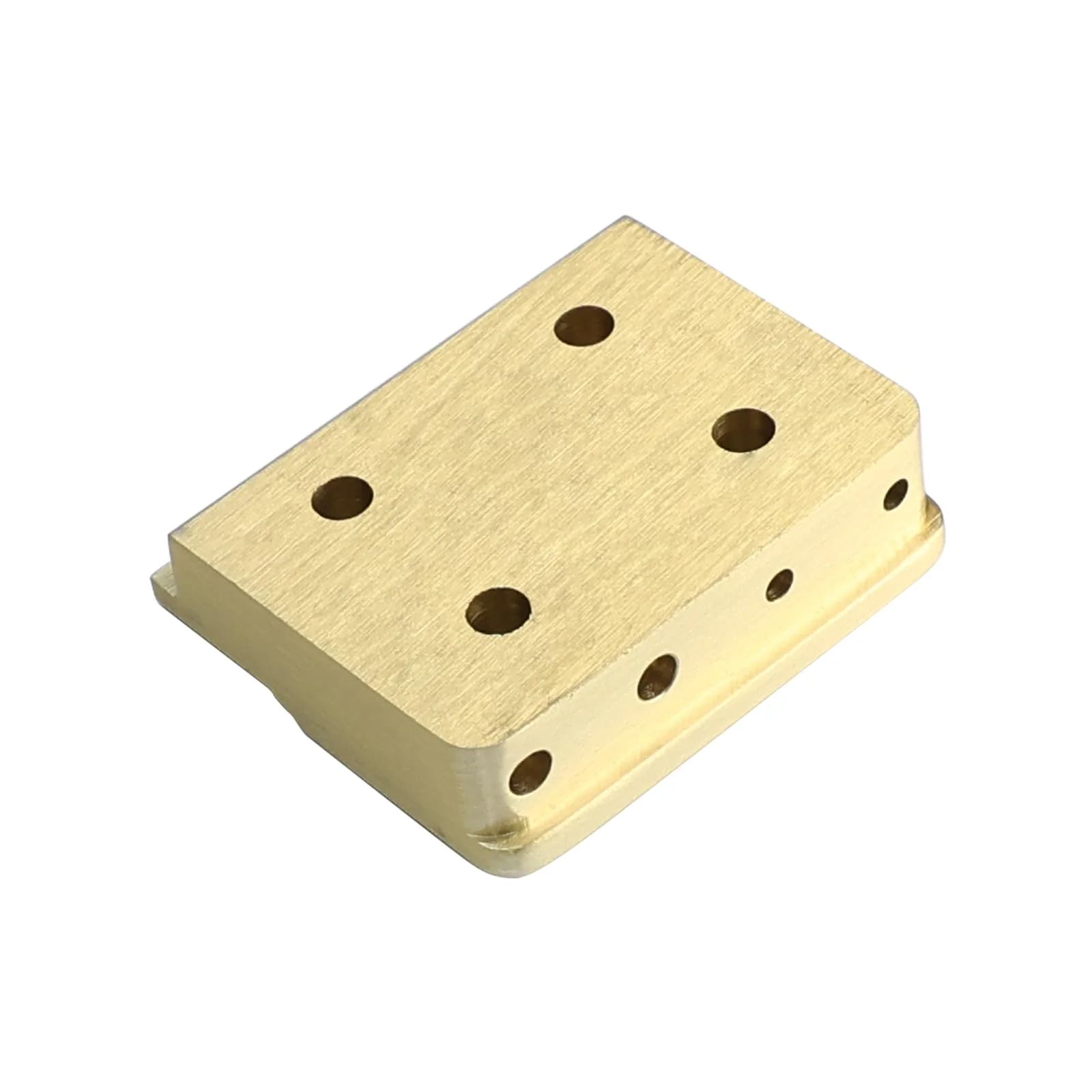 Guitar Bridge String Locks 4 String Bass String Locking Nut Headless Bass Guitar String Lock Brass String Locking for Headless Electric Bass Guitar Replacement Parts （Brass) 4 String Lock Brass natural colour - Image 6