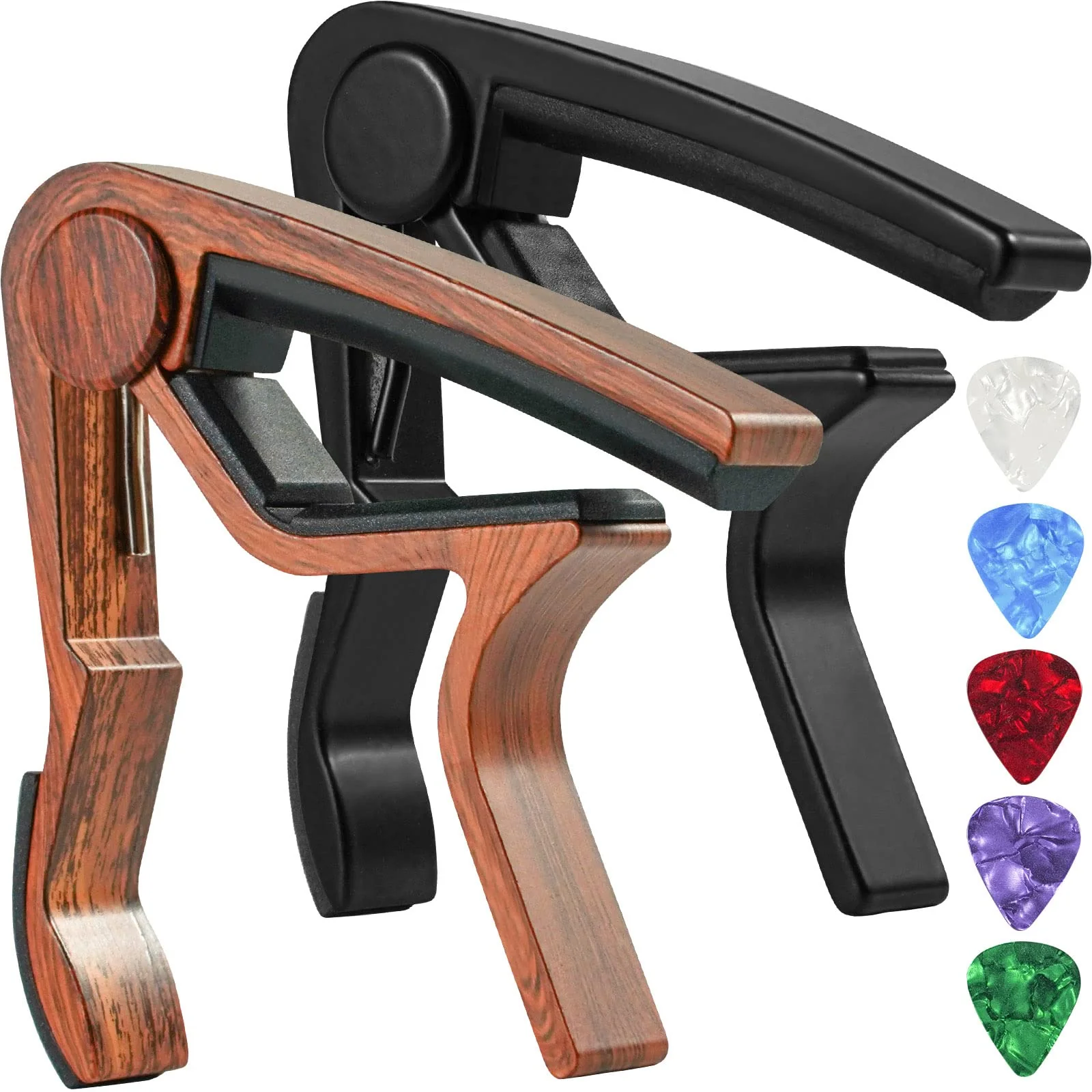 Guitar Capo for Acoustic and Electric Guitar Accessories 2 pack - Image 2