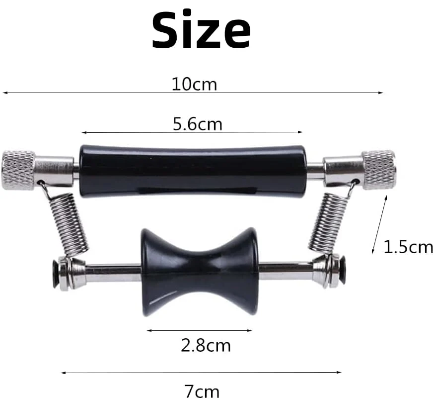 Guitar Capo Guitar Rolling Capo Sliding Capo Adjustable Capo Rubber and Stainless Steel Capo for Tuning Tone of String Instruments Like Folk Classic Acoustic Electric Guitar Ukulele Mandolin Banjo - Image 2
