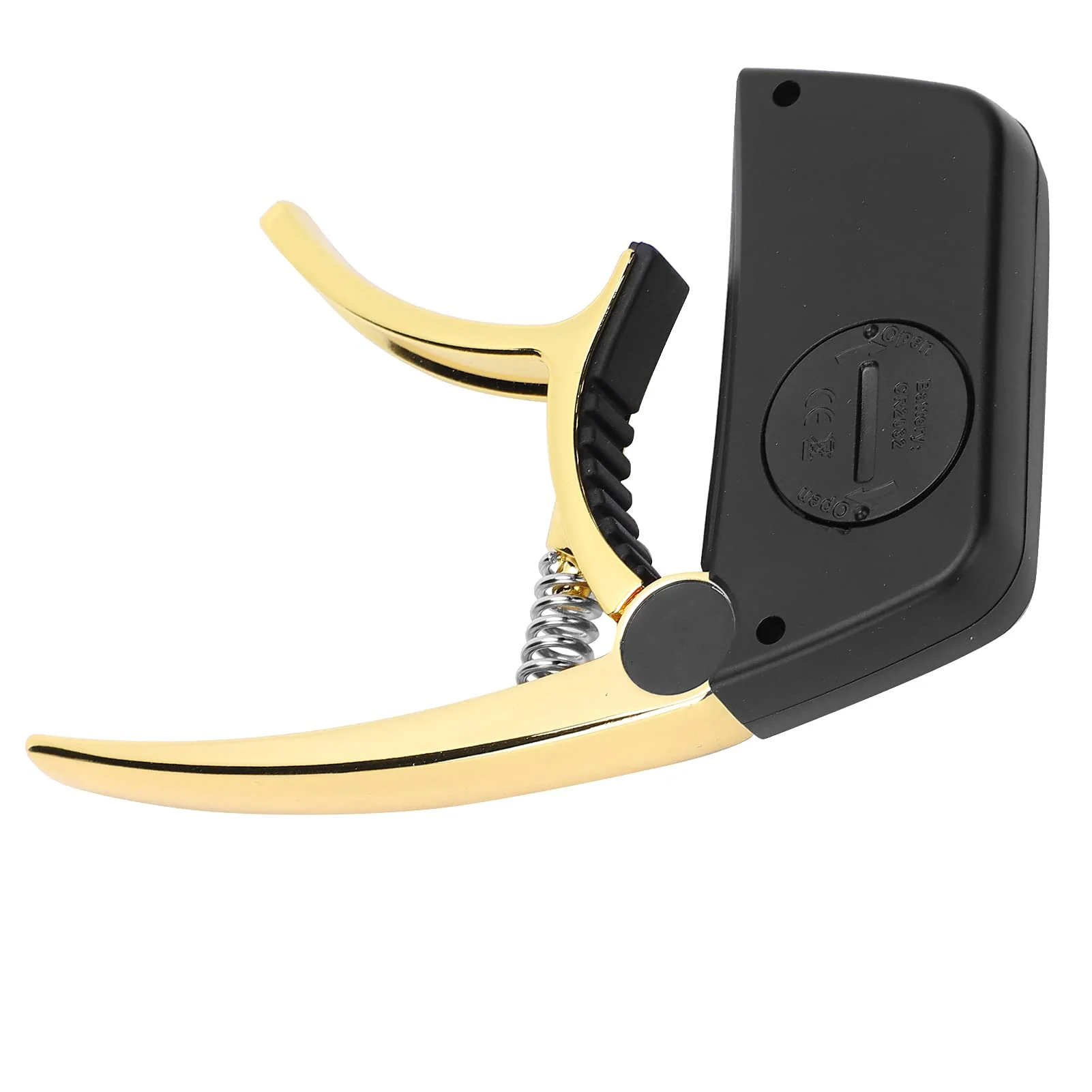Guitar Capo Tuner 2 in 1 Clip On Tuner with Large and Clear LCD Screen for Acoustic Electric Classical Ukuleles - Image 7