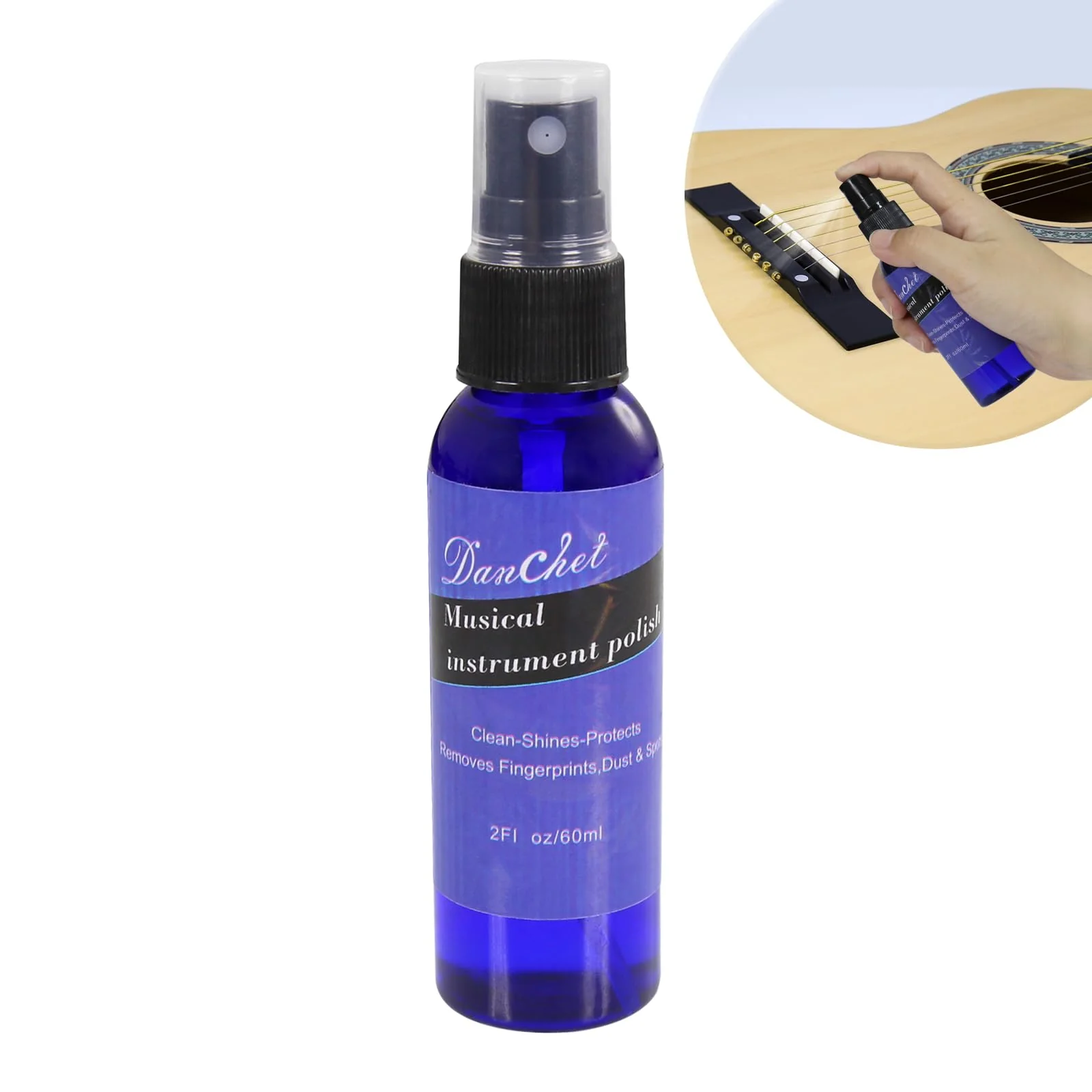 Guitar Cleaner-Polish 60ml-Body and Fretboard Maintenance Cleaner, Polish-Musical Instruments polish-Instrument Accessories guitar polish - Image 3