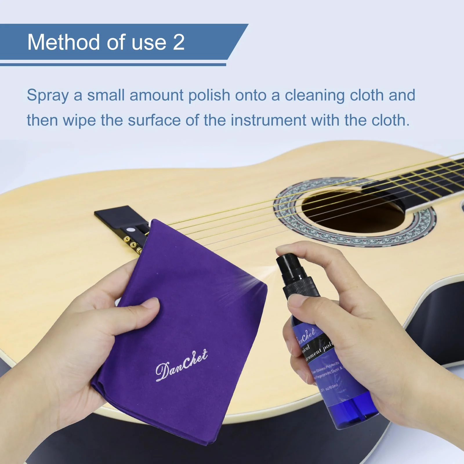 Guitar Cleaner-Polish 60ml-Body and Fretboard Maintenance Cleaner, Polish-Musical Instruments polish-Instrument Accessories guitar polish - Image 6