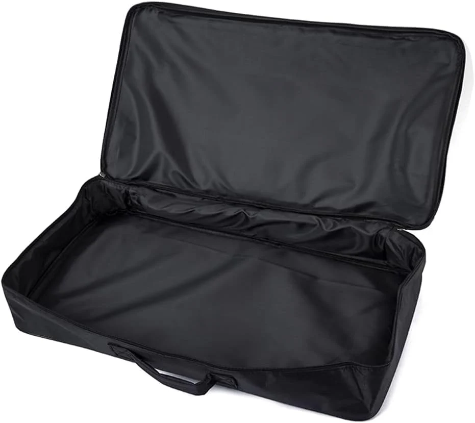Guitar Effects Pedal Case Carry Bag 23" x 13" Gig Bag for Guitars Effect Pedalboard Black - Image 4