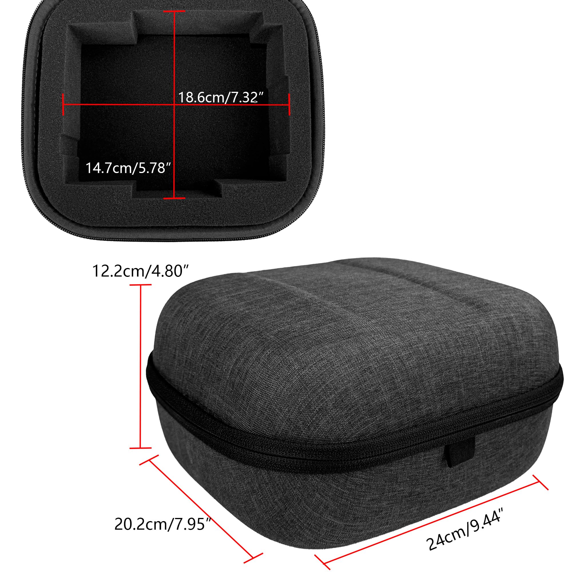Guitar Effects Pedal Case Compatible with Line 6 HX Stomp, Portable, Shockproof, and Waterproof for Daily protect Ultimate Music Creation. - Image 2