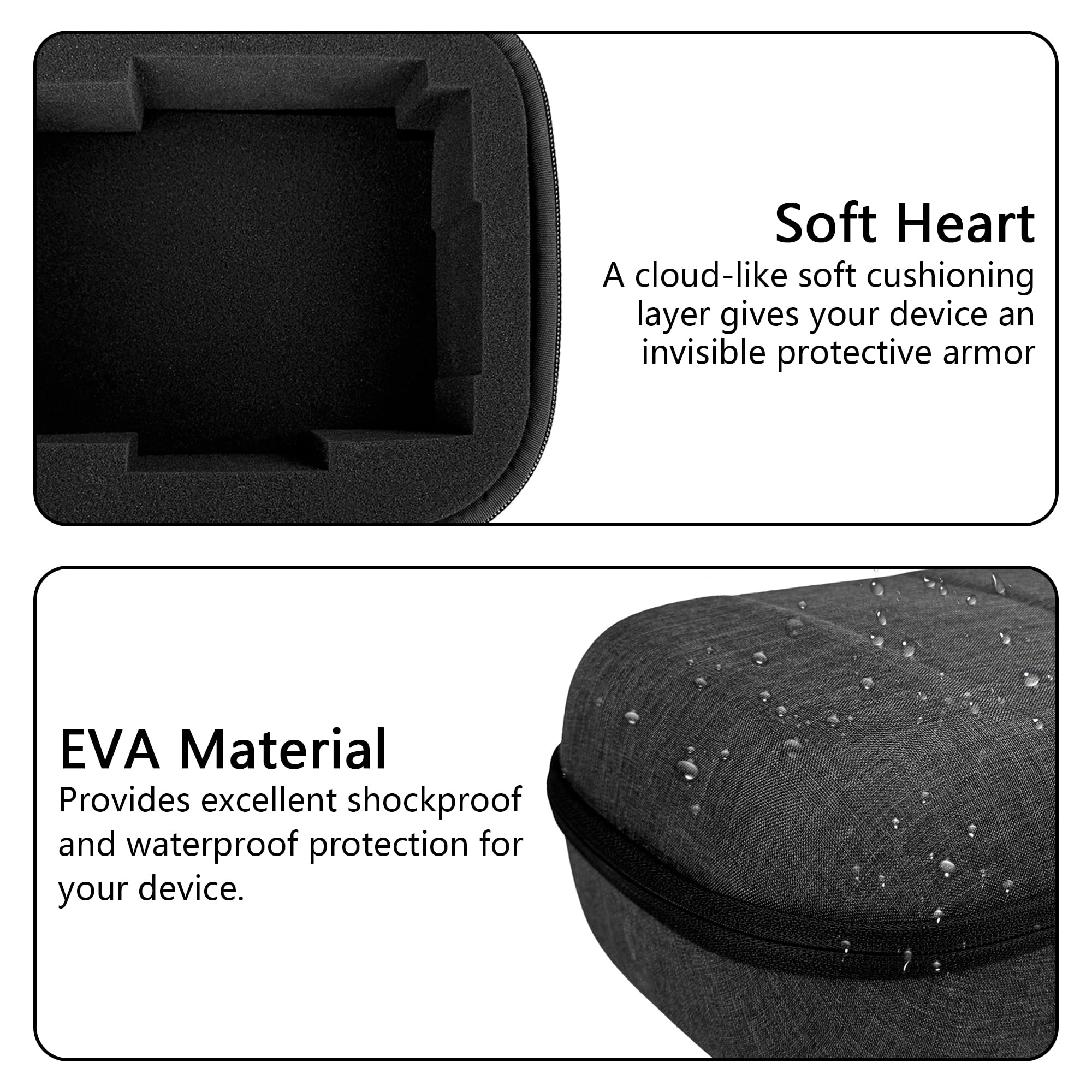Guitar Effects Pedal Case Compatible with Line 6 HX Stomp, Portable, Shockproof, and Waterproof for Daily protect Ultimate Music Creation. - Image 4