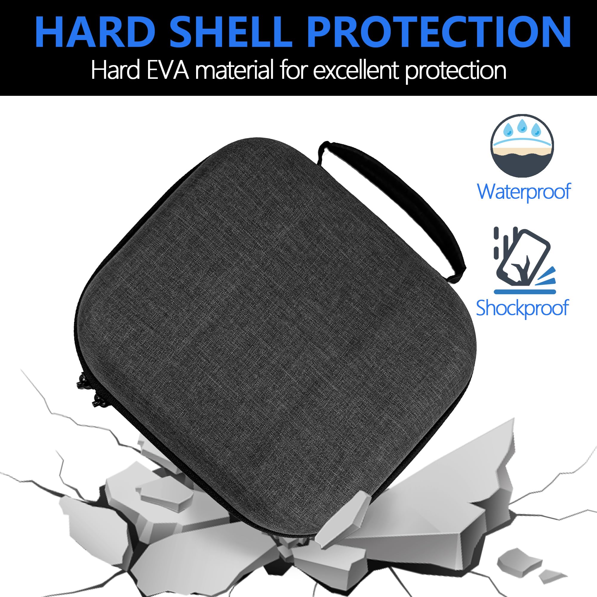 Guitar Effects Pedal Case Compatible with Line 6 HX Stomp, Portable, Shockproof, and Waterproof for Daily protect Ultimate Music Creation. - Image 5