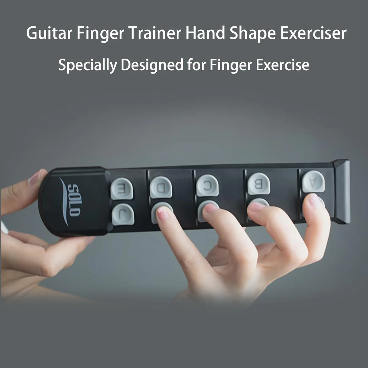 Guitar Finger Trainer Hand Shape Exerciser Teaching Aid Practice Tool Guitar Scale Assistant Improve Dexterity Develop Calluses Guitar Trainer - Image 7