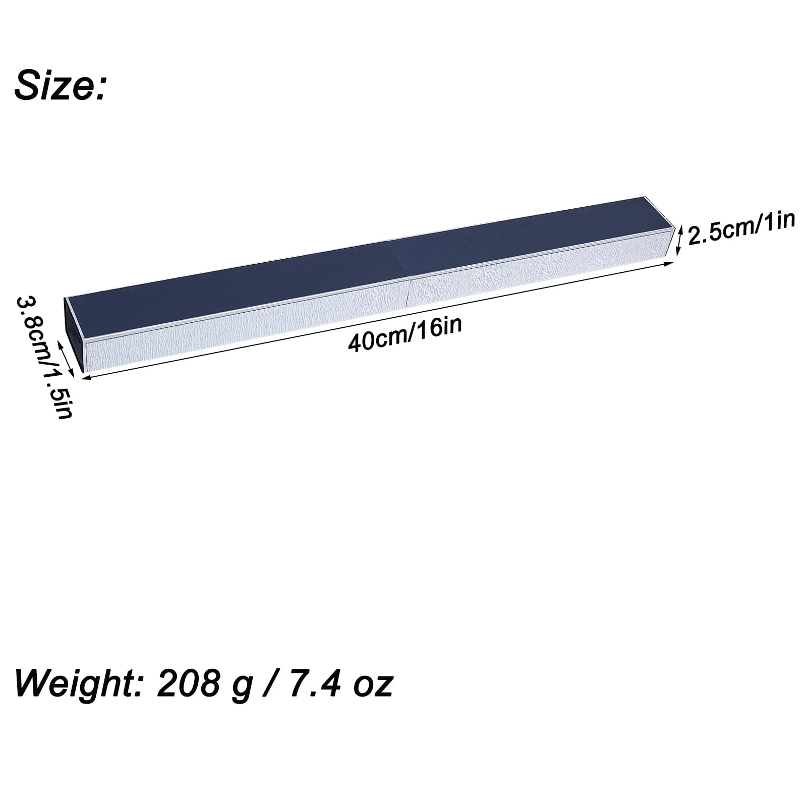 Guitar Fret Leveling Beam, 16 Inch Fret Leveler Sanding Block Level File, Pro Luthier Repair Tool with Extra 12PCS 120/240/400/600/1000 Grit Self-adhesive Replacement Sandpaper Strips 16in Fret Leveler with Replacement Sandpaper - Image 5