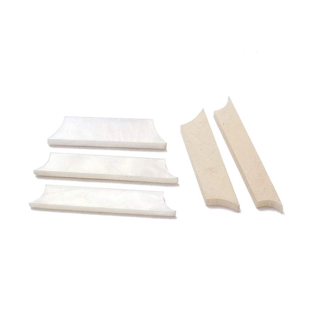 Guitar Fretboard Markers Inlay Stickers Decals for Guitars & Bass Natural White Mother of Pearl Shell Inlay Fingerboard GF13 - Image 3