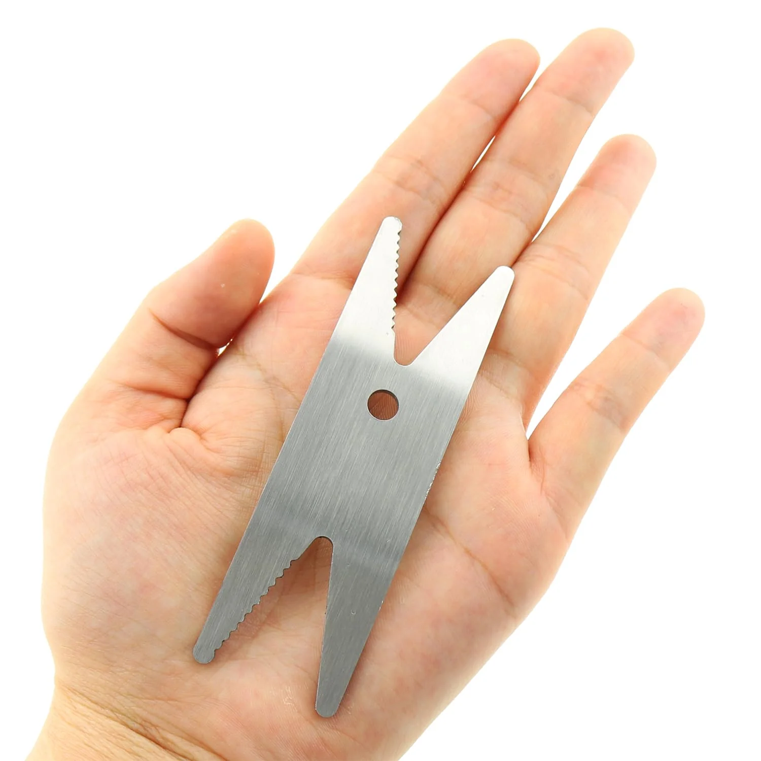 Guitar Multi Wrench Tool Silver Stainless Steel Guitar Switch Knob Removal Tool for Electric Guitar Bass Repair - Image 4