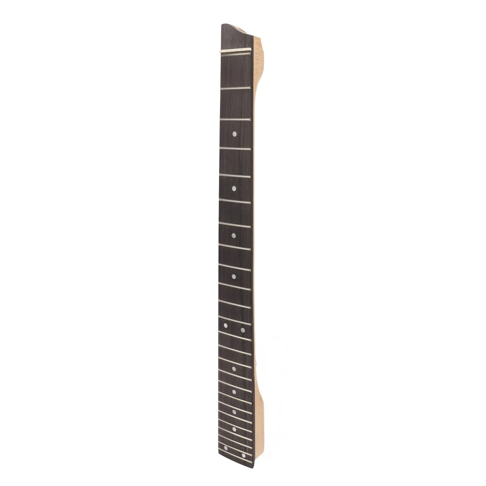 Guitar Neck, Headless Electric Guitar Neck Matte 25 Fret Guitar Stem Rosewood Fingerboard Maple Neck - Image 5