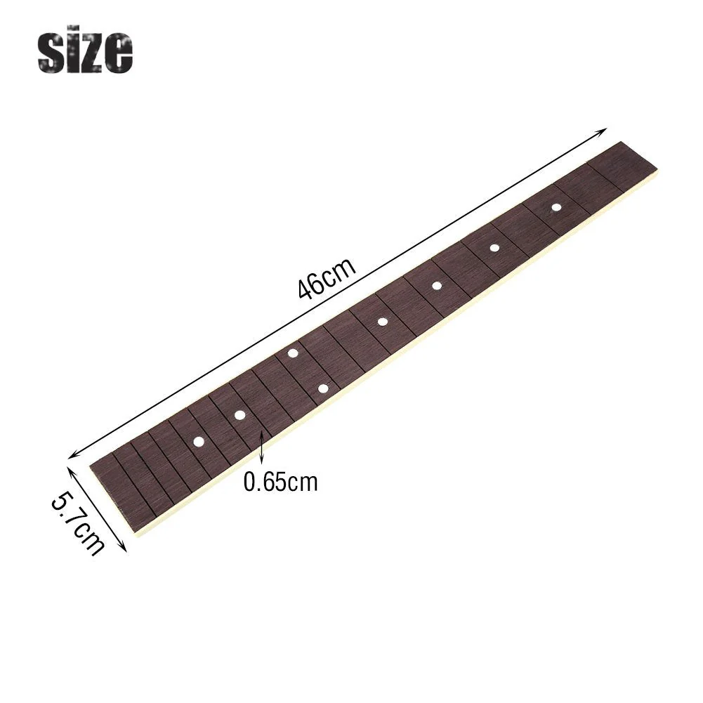 Guitar Neck Rosewood Fretboard Fret Board Replacement Parts Guitar Practice Neck for 41 inch 20 Frets Acoustic Guitar - Image 2