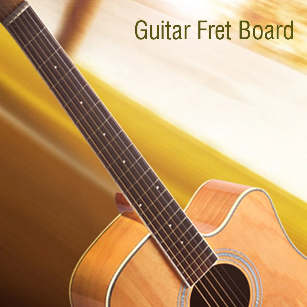 Guitar Neck Rosewood Fretboard Fret Board Replacement Parts Guitar Practice Neck for 41 inch 20 Frets Acoustic Guitar - Image 3