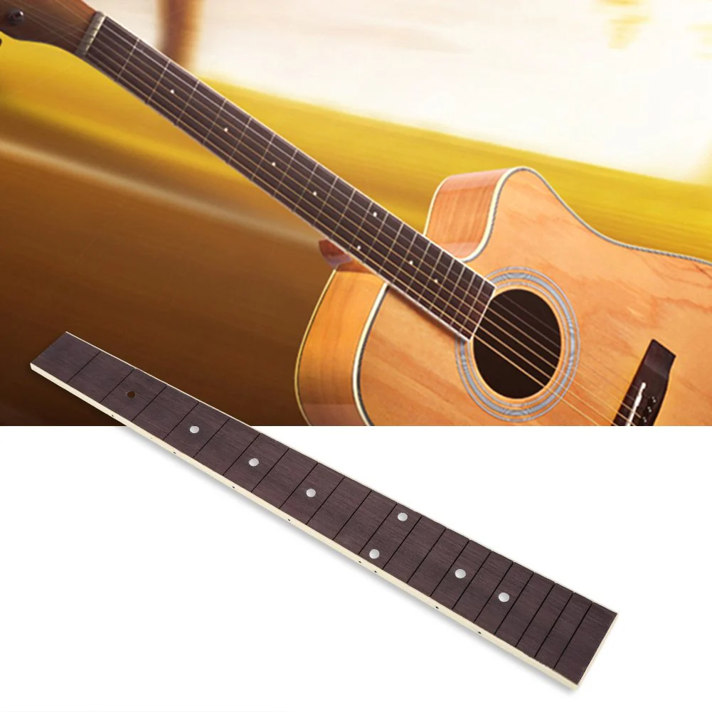 Guitar Neck Rosewood Fretboard Fret Board Replacement Parts Guitar Practice Neck for 41 inch 20 Frets Acoustic Guitar - Image 6