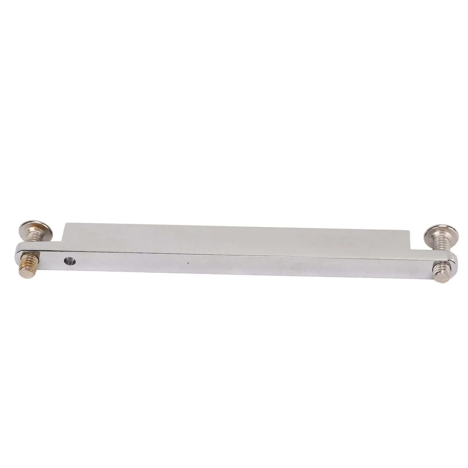 Guitar Nut Saddle Set with Shaft Wrench, 82mm Silver Metal Adjustable Acoustic Guitar Bridge Saddle for Replacement Repairing - Image 9