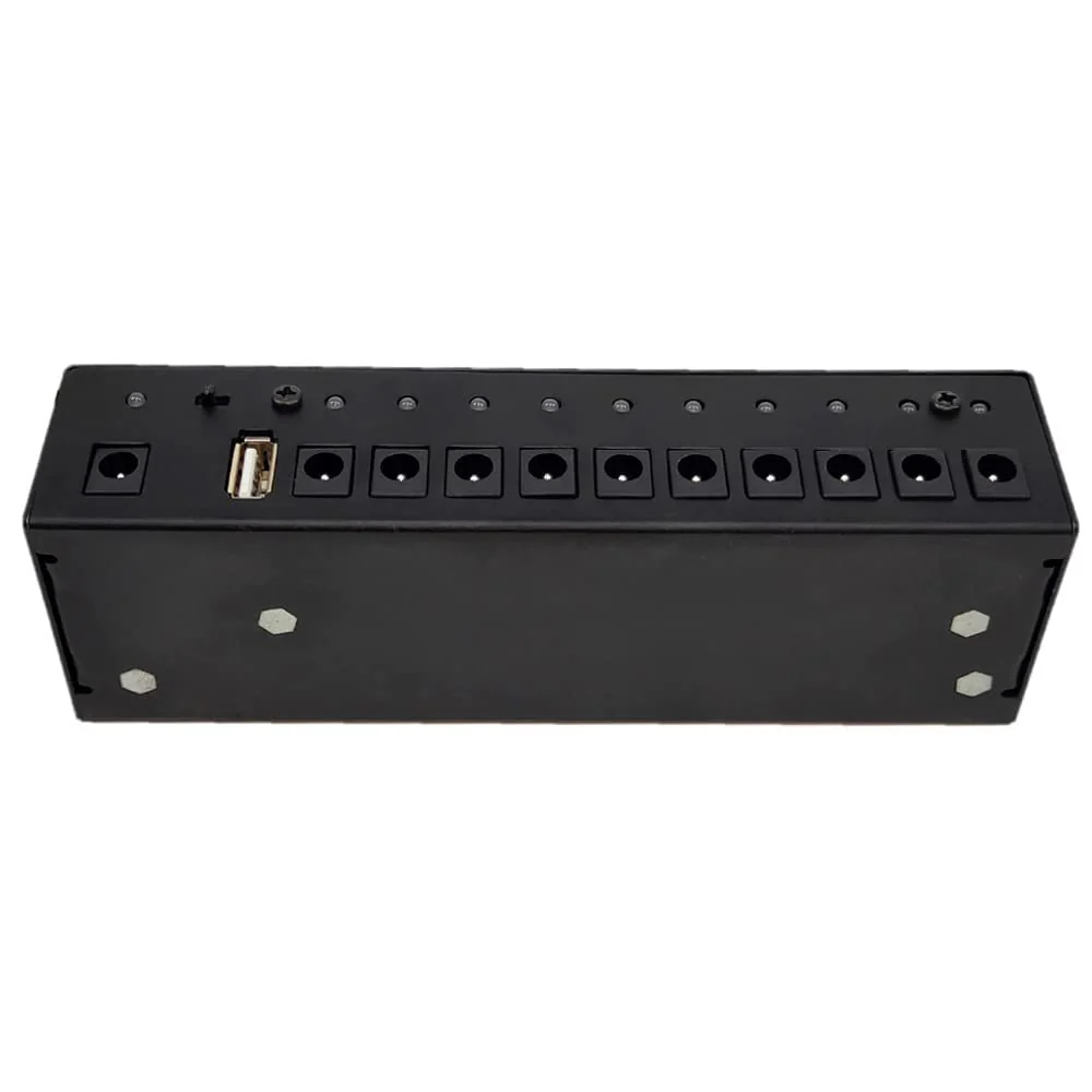 Guitar Pedal Power Supply 10 Isolated DC Outputs for 9V/12V/18V Effect Pedal with USB Port PD-02 - Image 8