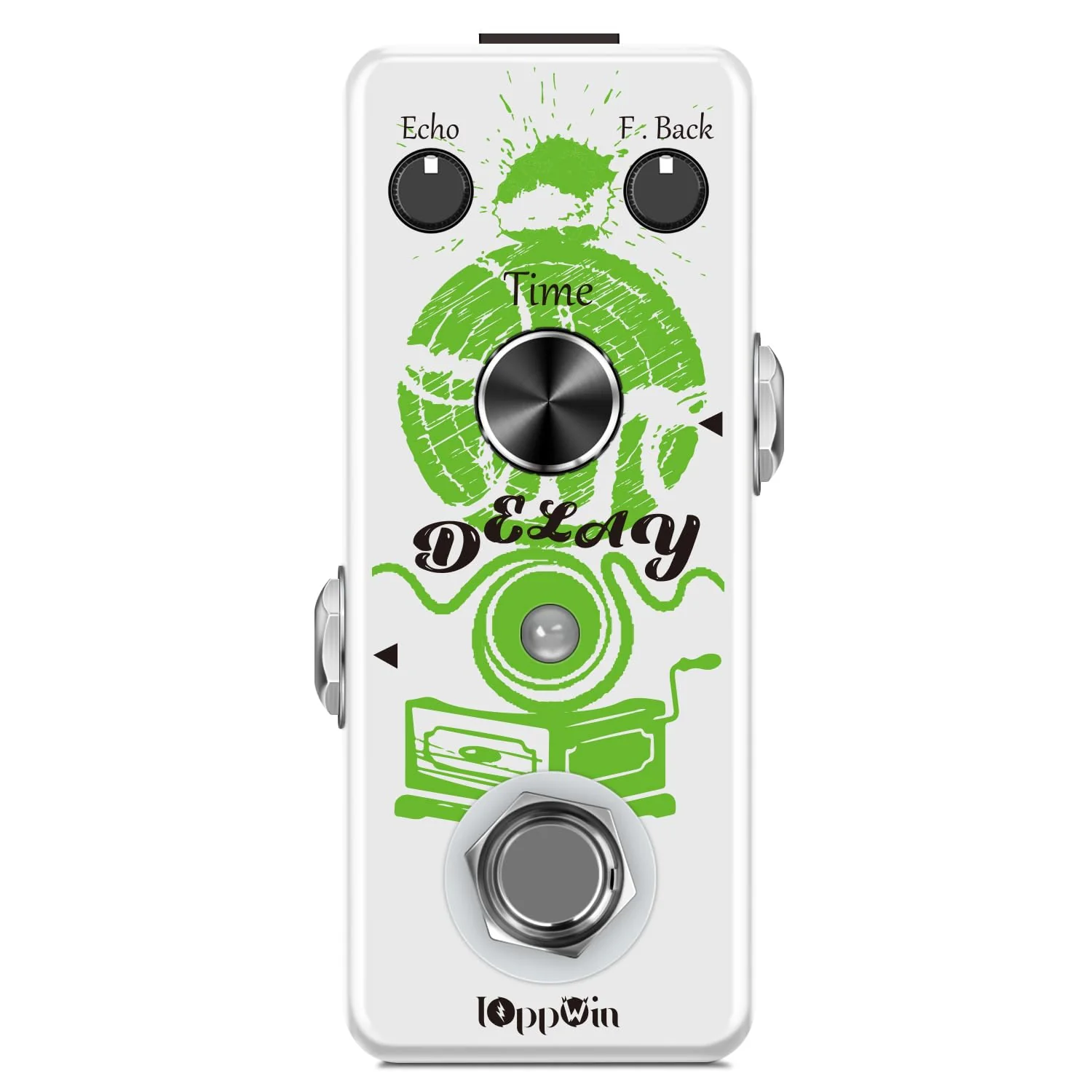 Guitar Pedals, Premium Analog Delay Pedal – Warm, Clean, Smooth Tones with 25ms-600ms Adjustable Range & True Bypass, for Retro Tone Lovers And Live Musicians - Image 6