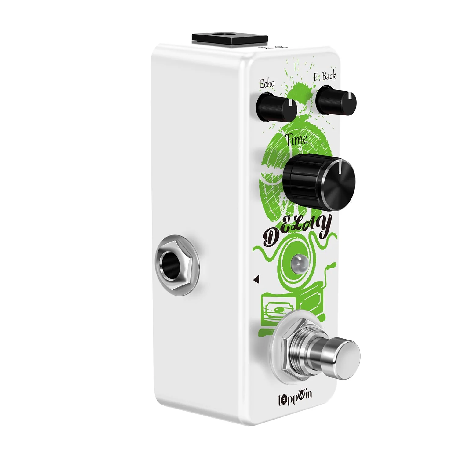 Guitar Pedals, Premium Analog Delay Pedal – Warm, Clean, Smooth Tones with 25ms-600ms Adjustable Range & True Bypass, for Retro Tone Lovers And Live Musicians - Image 7