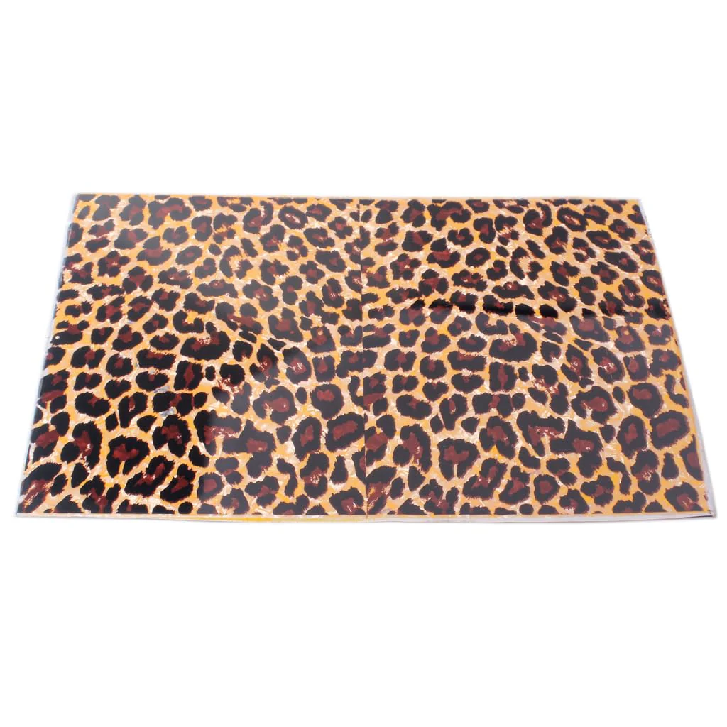 Guitar Pick guard Material, Leopard Print 3 Ply Pickguard Material Guitar Pickguard Material Sheet 11.6x17 Inch Black Pearl - Image 3