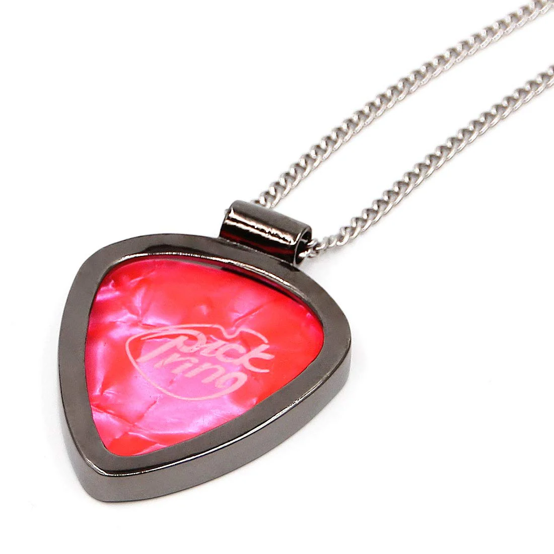 Guitar Pick Holder Necklace for Guitarists/Guitar Picks Keeper Storage Pendant Necklace Stainless Steel Music Lovers Musicians Gifts… (Metal Black, Star) Metal Black - Image 5